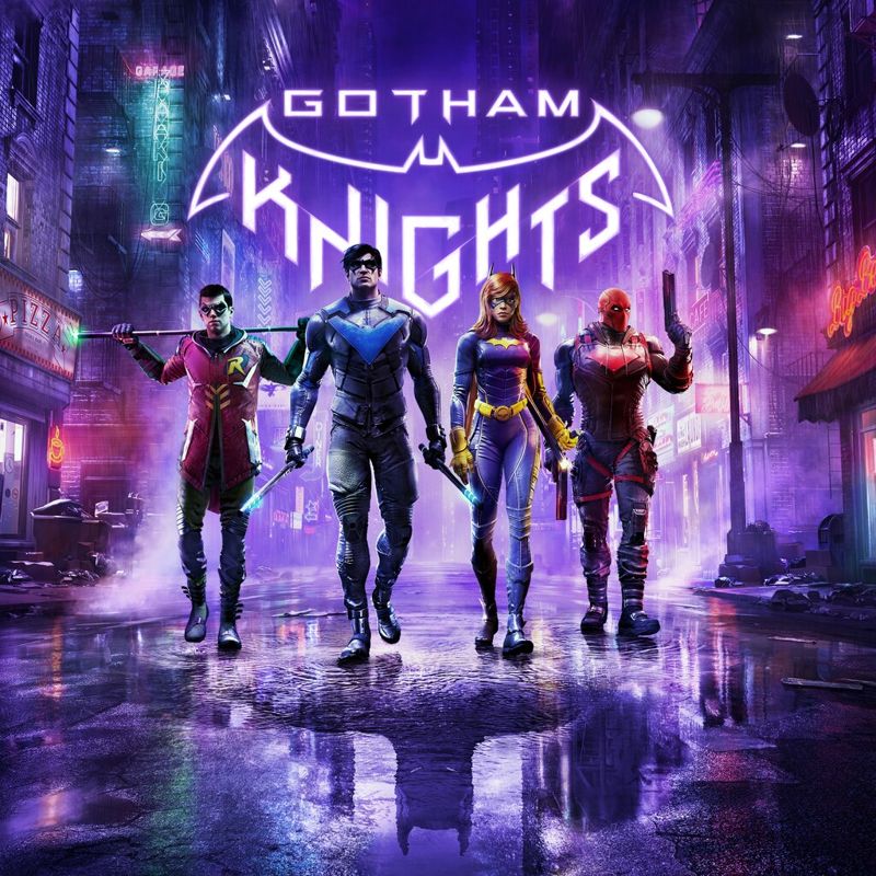 Gotham Knights box art for Playstation 5